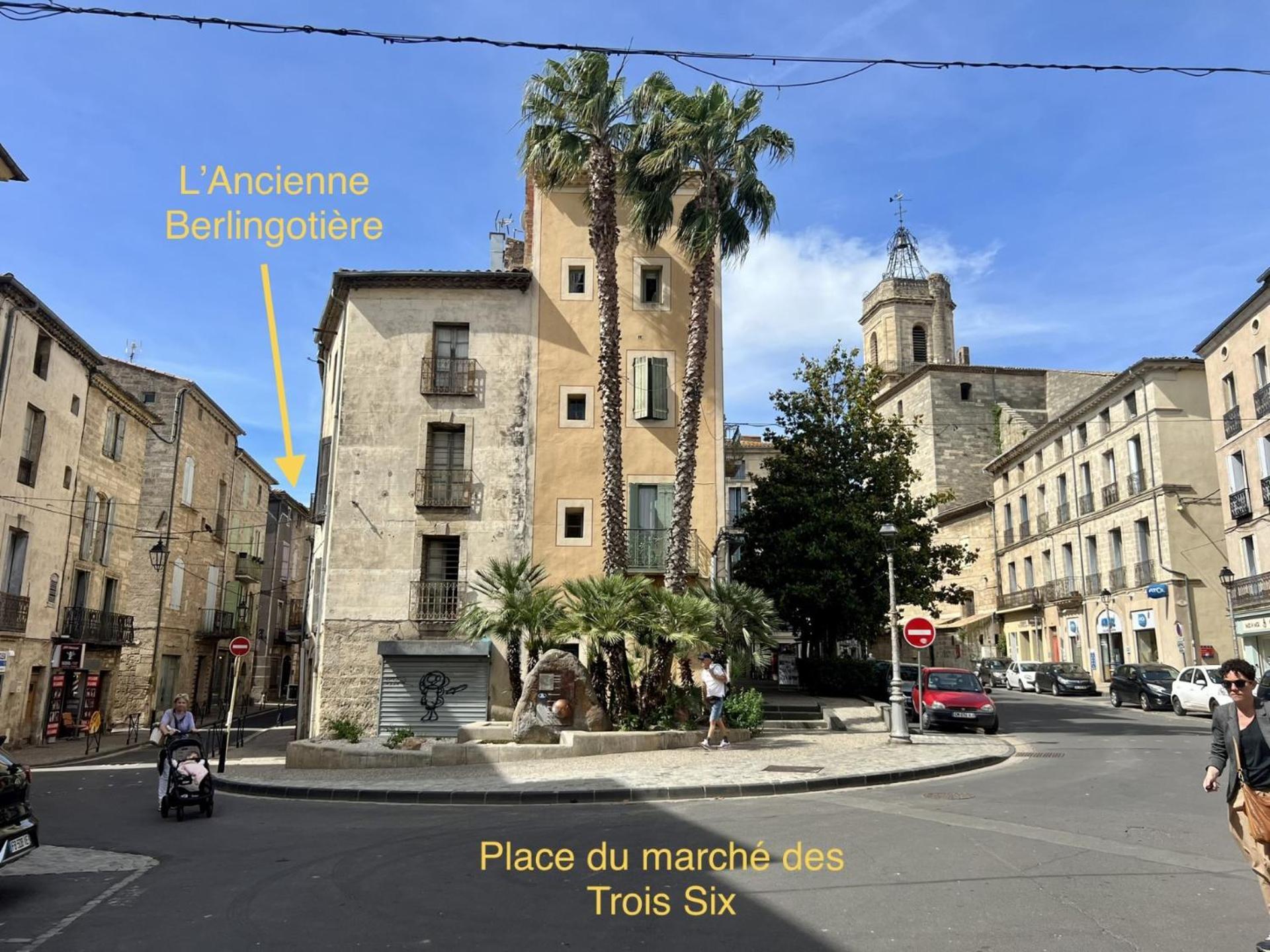 L'Ancienne Berlingotiere Leilighet Pézenas Eksteriør bilde